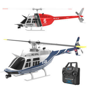 RC ERA 4CH C138 Pro Bell206 Gyro Stabilized Helicopter w/ Optical Flow-India