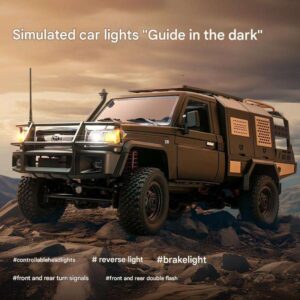 Lehoo MN82S RC Car 1/12 Scale 2.4G 4WD For Toyota LC79 Off-Road Vehicle India