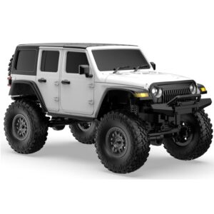 RACENT RCS24 1/24 4WD All-Terrain RC Monster Truck – Splash-Proof Off-Road Crawler with LED Lights