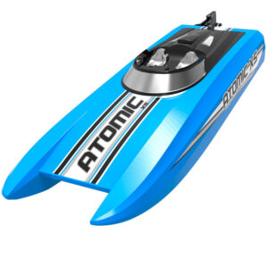 VolantexRC Atomic XS RC Boat 795-5 RTR – High Quality Brushed Motor | Easy Control for Kids | Blue