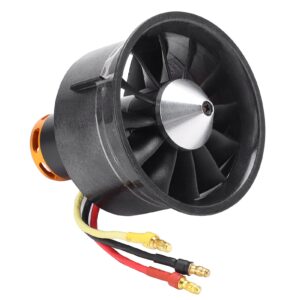 EDF 64 MM 12 Blades Electric Ducted Fan (QF2822-3500KV) for RC Jets | High-Performance EDF for Fast